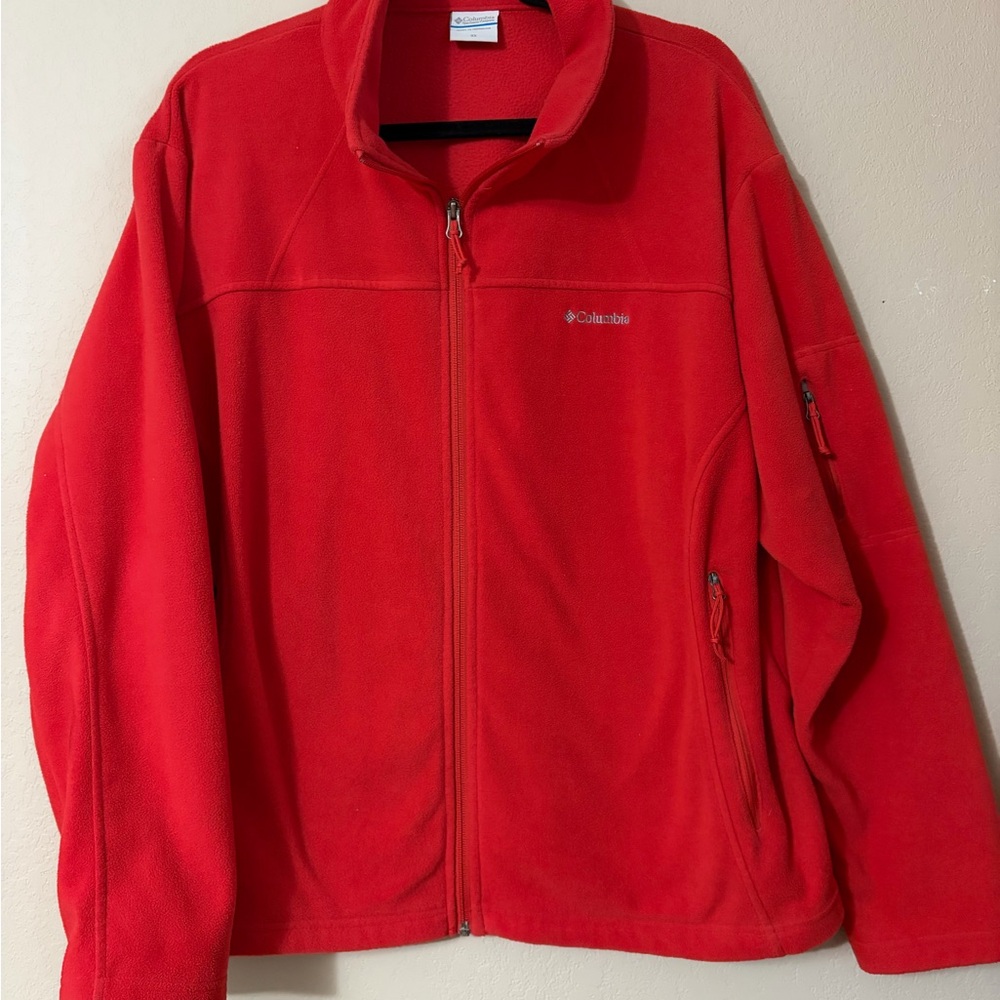 Columbia Men's Vibrant Red Performance Jacket